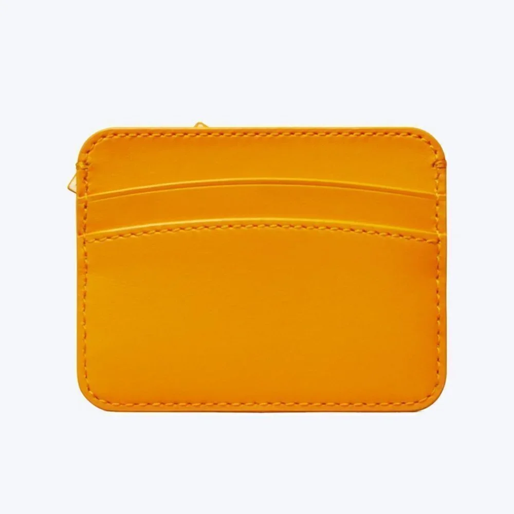TORY BURCH LIMITED EDITION CARROT CARD WALLET
